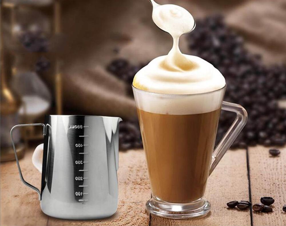 Liquid Measurement Coffee Maker Accessories Steaming Espresso Milk Frothing Pitcher Cup