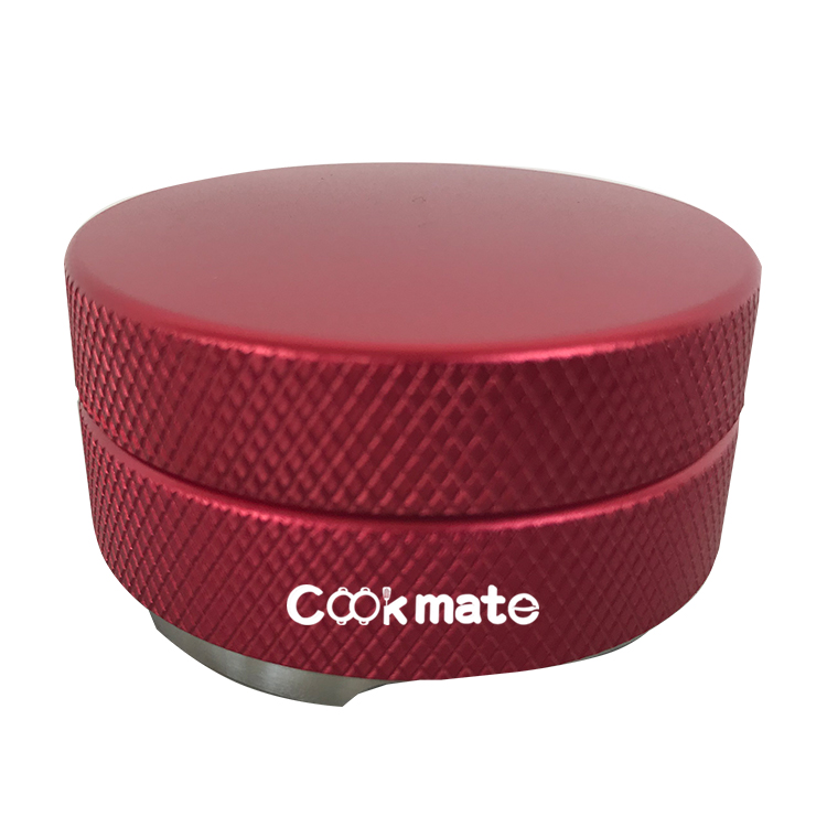 Coffee Maker Tools Rose Red 304 Stainless Steel Flat Base Coffee Tamper