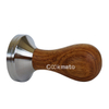 Factory Price Espresso Hammer Calibrated Coffee Tamper With Wood Handle