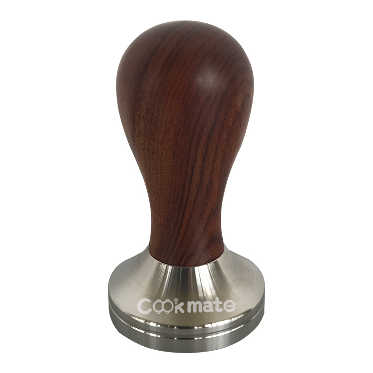 Bar Accessory Wood Handle 304 Stainless Steel Flat Base Pull Espresso Hammer