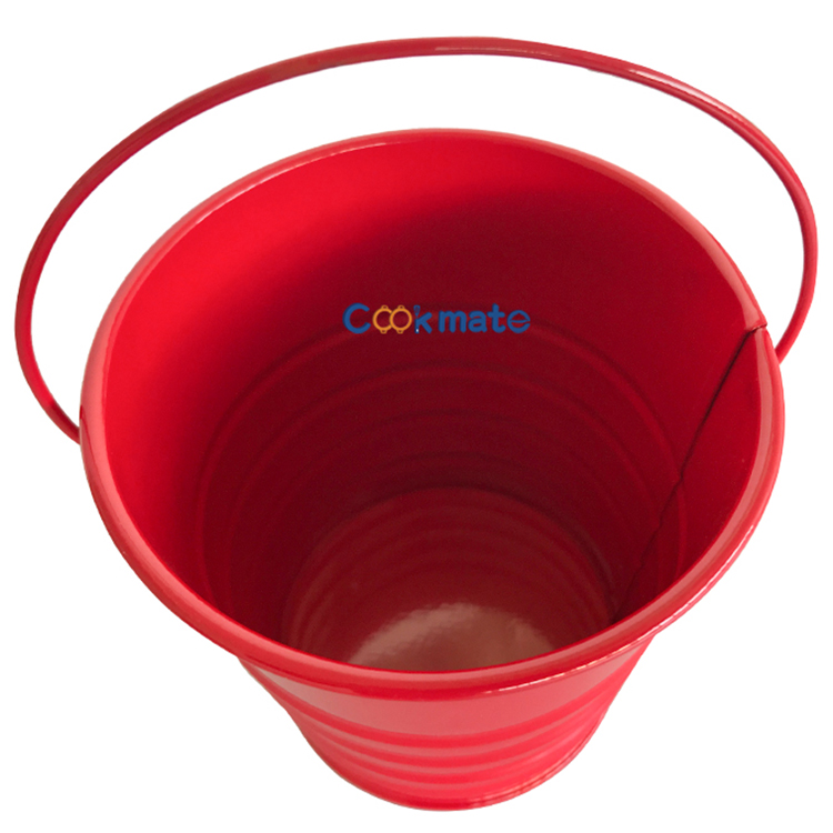 COOKMATE Wholesale 2020 New Design Small Size Recyclable Hammered Champagne Bucket