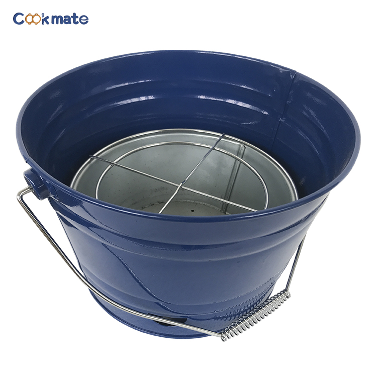 Camping Travel Picnics Food Grade Portable BBQ Grill Charcoal Barbecue Bucket