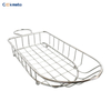 Washable Stainless Steel Wire Mesh Onion Ring Basket For Outdoor Events