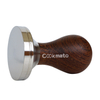 Durable 304 Stainless Steel Calibrated Coffee Tamper with 100% Flat Stainless Steel Base