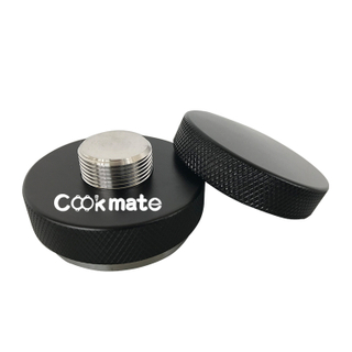 Top Quality Round 304 Stainless Steel Pull Coffee Tamper Espresso Base with Logo
