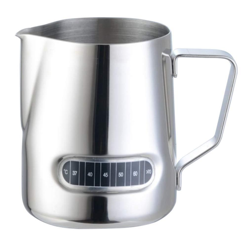 Stainless Steel Coffee Tools Cups Espresso Pitcher Latte Art Milk Frothing Cup with Temperature