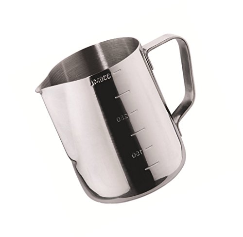 Durable Espresso Steaming Milk Pitcher Stainless Steel Latte Art Measurement Jug With Handle