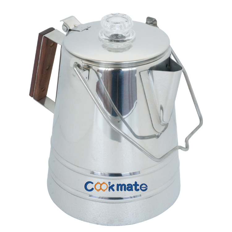 Preseason Stainless Steel Fire Pit Coffee Pot Used To Brew Coffee for Picnic/camping/home