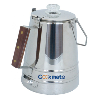 Coffee Percolator Maker Stainless Steel Percolator Camping Coffee Pot 