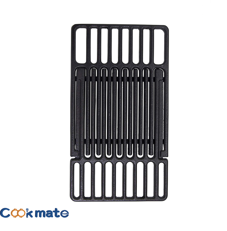 Preseason Porcelain Coated Cast Iron Grates Barbecue BBQ Grill Wire Mesh Net None Stick Toast Mesh