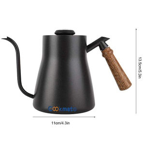 New Style Gooseneck Kettle Teapot Barista Tools Coffee Kettle with Thermometer
