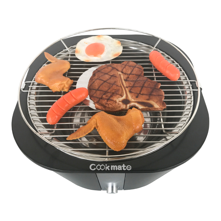 Best Price Stainless Steel Portable BBQ Tool Kits Grill with Round Spark Screen