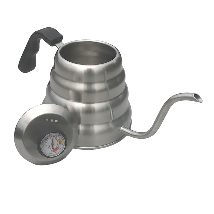 Pour Over Outstanding Thermometer Gooseneck Kettle Stainless Steel Coffee Kettle