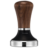 Cookmate Wood Handle Flat Base Durable Brown Tamper Coffee Pull Espresso Washable Tampers