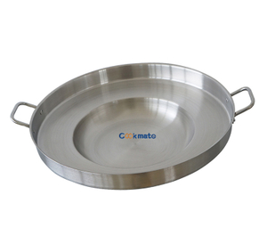 Easily Cleaned Portable Griddle Round Deep Fry Pan