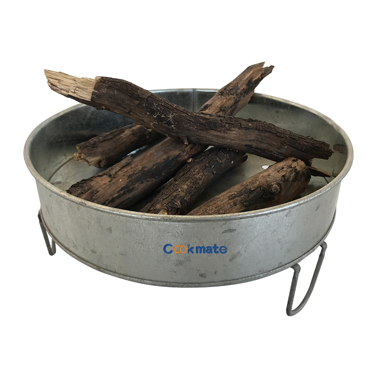 With Charcoal Tray And Wooden Handle Set For Travel Portable Metal Barbecue Bucket Stand Grill
