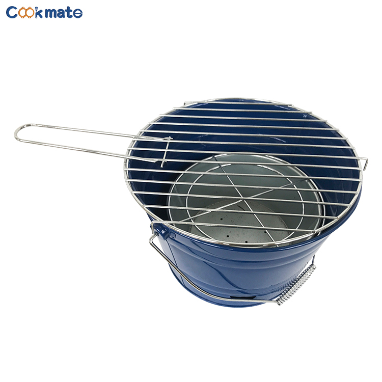 Portable Durable Travels Outdoor Use Multi Purpose Bucket Grill BBQ Bucket