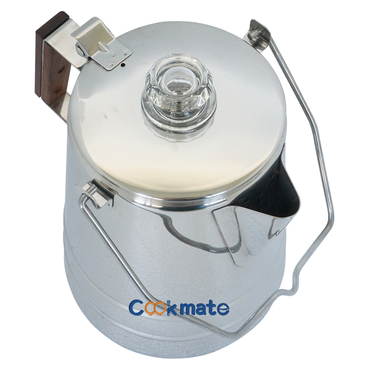 Heavy Duty Wholesale Stainless Steel Outdoor Camping Kettle Hiking Tea Pot