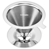 Cookmate Low Price Drip Coffee Filter Durable Strainer 304 Stainless Steel Percolator Paper Shelf